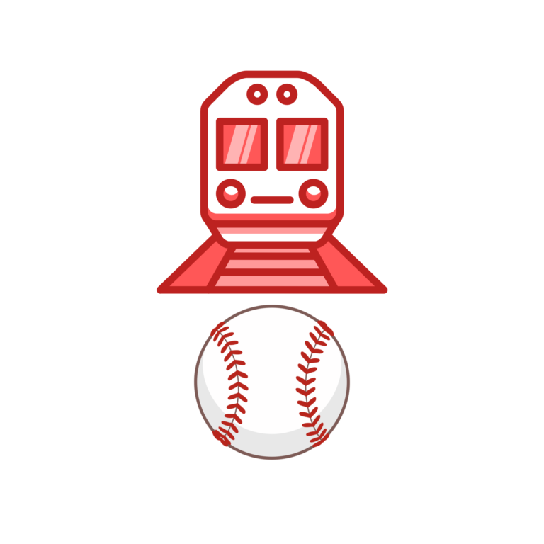 Red Line Baseball Logo
