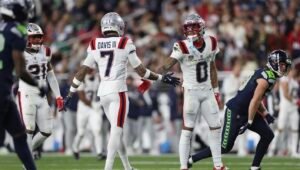 Christian Gonzalez and Carlton Davis III