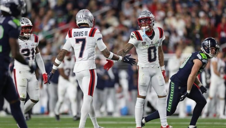 Christian Gonzalez and Carlton Davis III